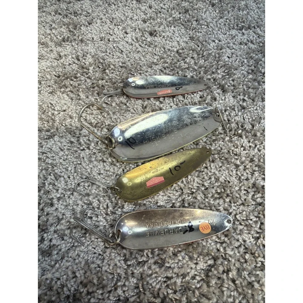 Lot Of 4 Daredevle Vintage Spoons